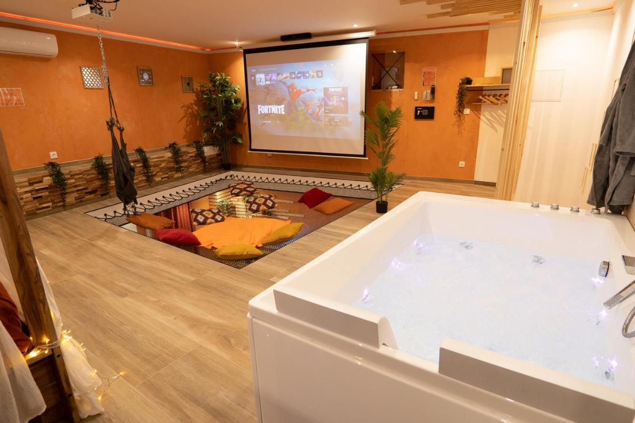 Capsule Marrakech I Chicha I Sauna I Balnéo I Console PS5 I Cinéma Trith-Saint-Leger Exterior foto