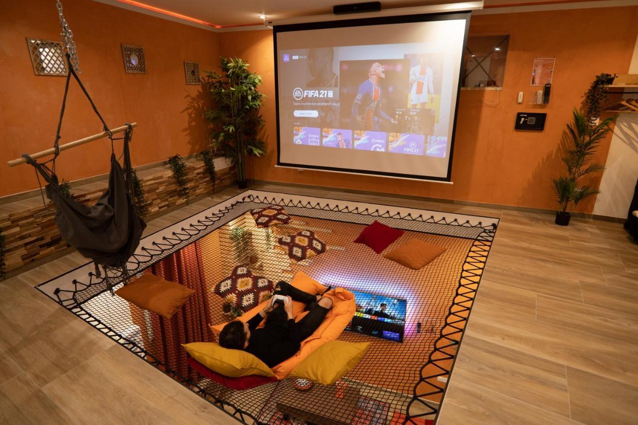 Capsule Marrakech I Chicha I Sauna I Balnéo I Console PS5 I Cinéma Trith-Saint-Leger Exterior foto