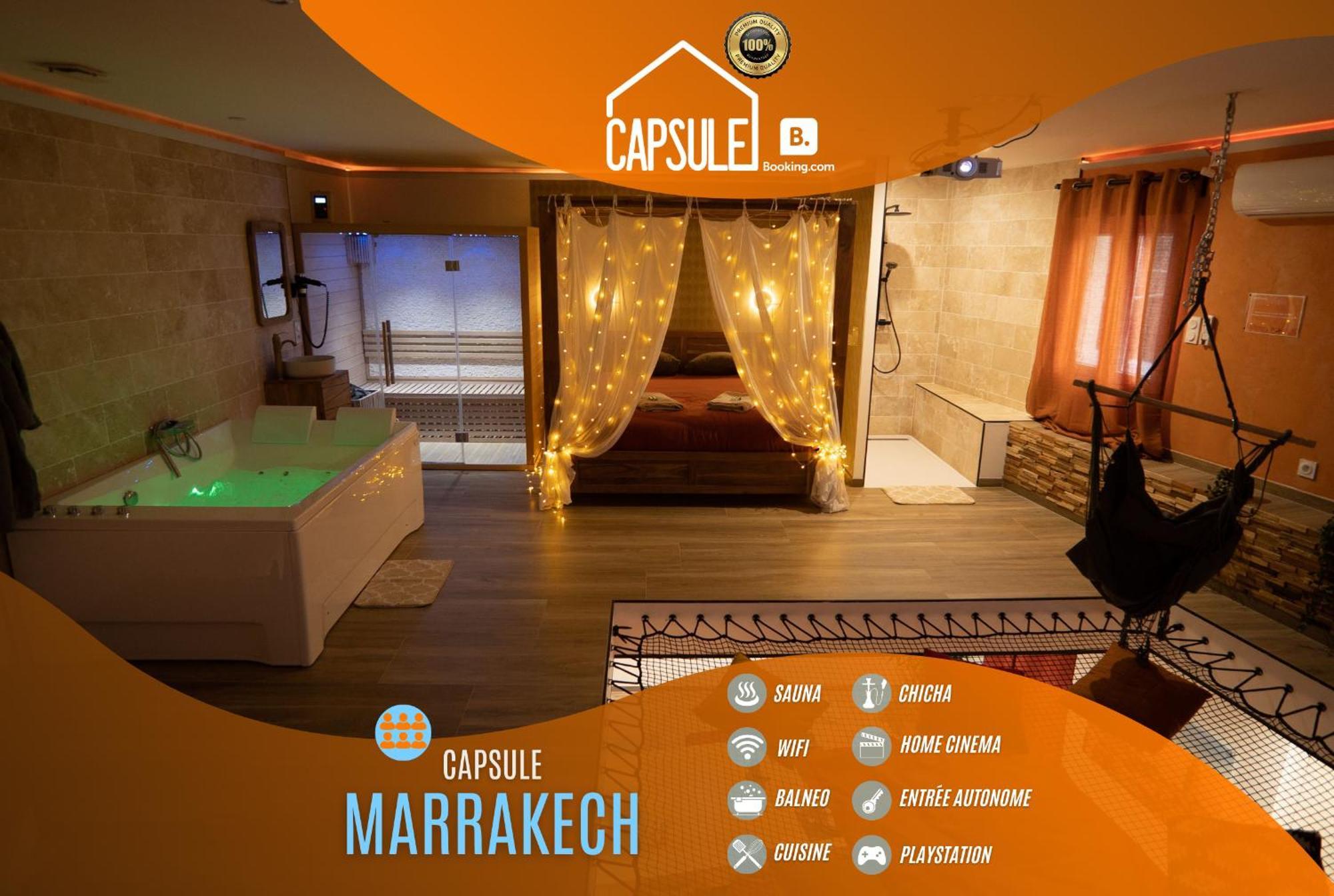 Capsule Marrakech I Chicha I Sauna I Balnéo I Console PS5 I Cinéma Trith-Saint-Leger Exterior foto